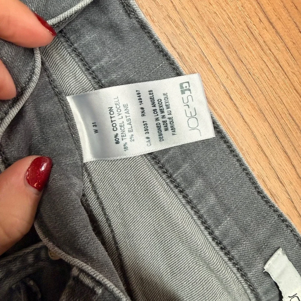 Joe's Jeans Brixton Straight Narrow Mens 31x31 Dewitt Gray Preppy Casual‎ Work